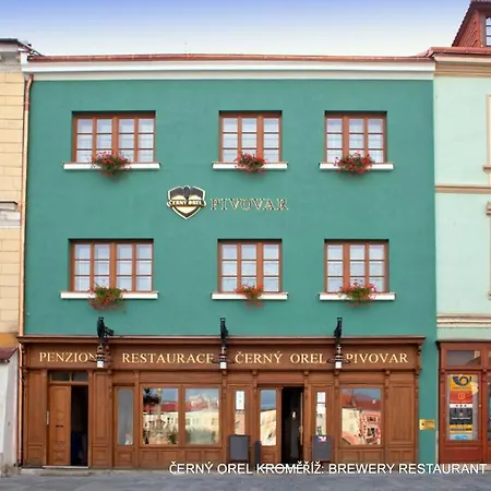 Pensión Pivovar Cerny Orel - & Restaurant Kroměříž