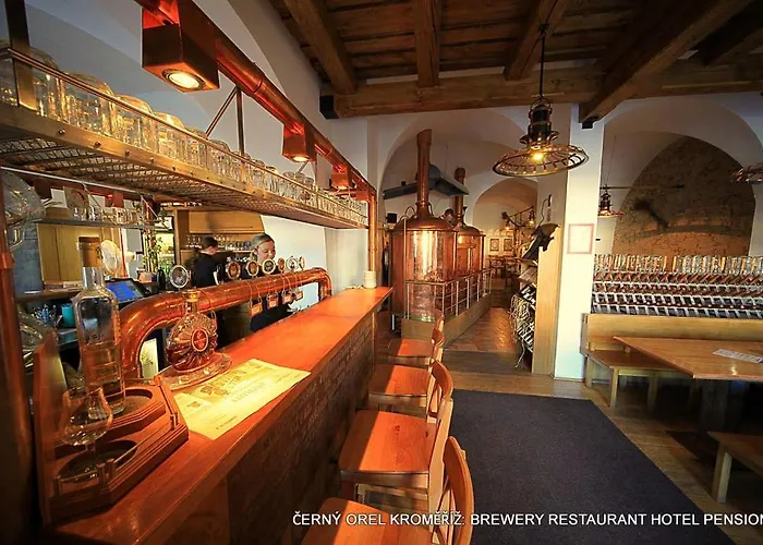 Pivovar Cerny Orel - & Restaurant 3* Kroměříž